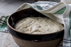 no cling film for dough